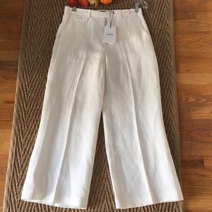 Theory Linen pants size 8